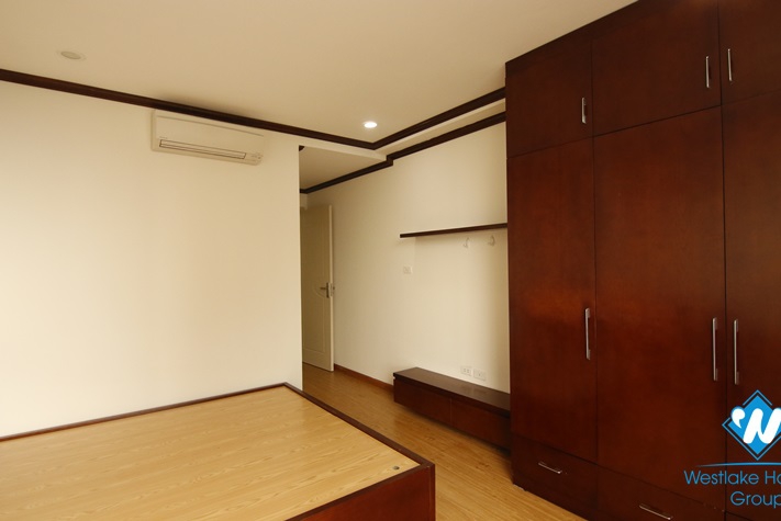 A fully furnished two-bedroom apartment on Vu Pham Ham street, Cau Giay district, Hanoi